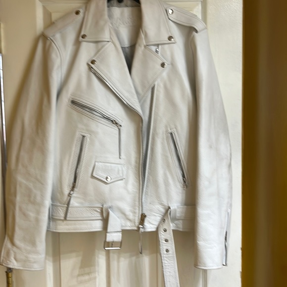 Infinity Raine Jackets & Blazers - White leather jacket